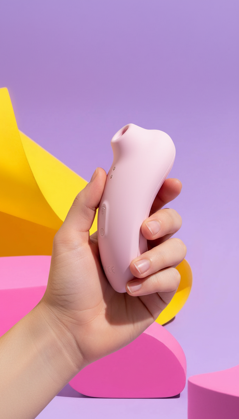 Pleasure Two – Sugador e Vibrador 2 em 1 para Prazer Duplo